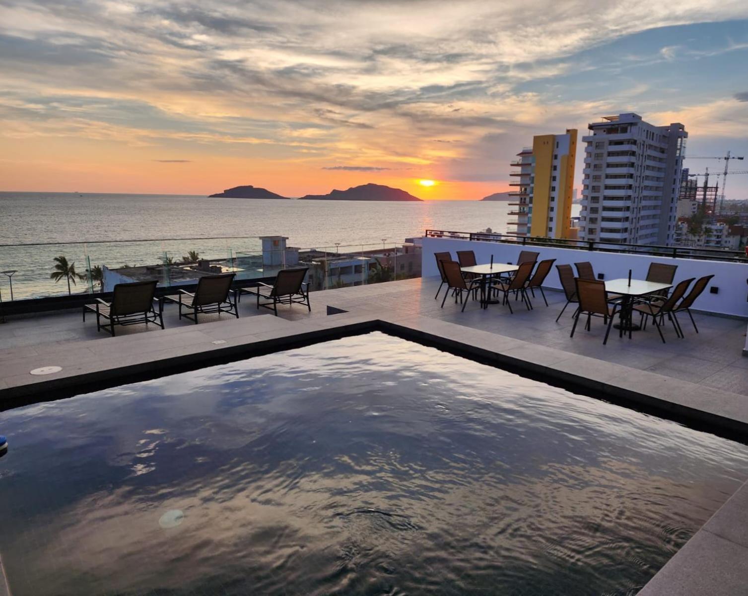 Ferienwohnung Departamento En Mazatlan Torre Q Exterior foto